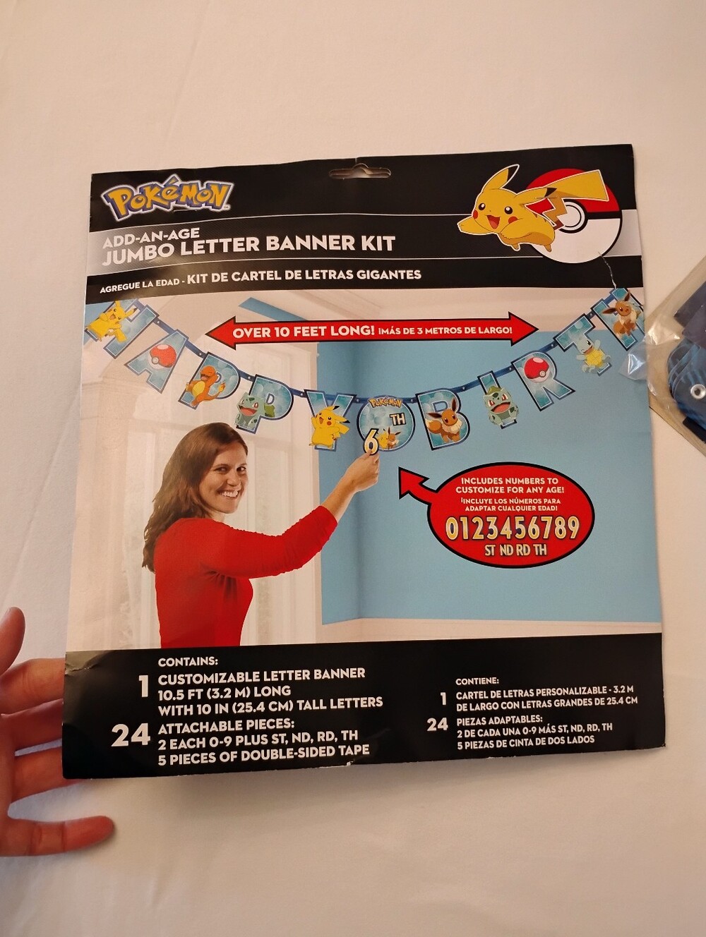 Pokemon Jumbo Letter Banner Kit